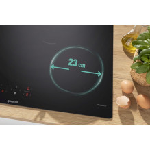 Gorenje GI8421BSC Įmontuojama 80 cm indukcinė kaitlentė 4 zona(-os) Juoda
