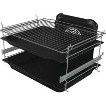 Gorenje GKS6C71XF Laisvai pastatoma viryklė su orkaite, sidabrinė Gorenje GKS6C71XF Laisvai pastatoma viryklė su orkaite, sidabrinė