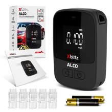 XBLITZ ALCO - Electrochemical breathalyzer