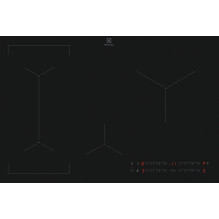 „Electrolux EIV83443CT“ juoda įmontuojama indukcinė kaitlentė, 78 cm, 4 zonos
