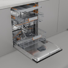 „Gorenje GV663B65XXL“ indaplovė po stalviršiu, 14 vietų komplektų, D