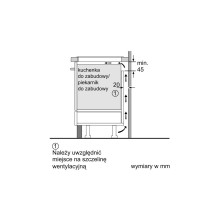 BOSCH indukcinė kaitlentė PVQ61CHB1E kilimėlis