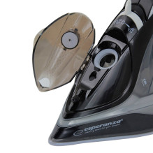 Esperanza EHI011 Steam iron Ceramic soleplate Grey, Black 2600 W Esperanza EHI011 Steam iron Ceramic soleplate Grey, Black 2600 W