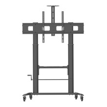 Techly ICA-TR230 multimedia cart / stand Black Flat panel