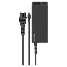 Savio ZA-01 mobile device charger Netbook, Laptop, Smartphone, Telephone Black AC Indoor