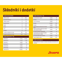 JOSERA ėriena su ryžiais - sausas šunų ėdalas - 12,5 kg