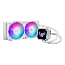 ASUS TUF GAMING LC III 240 ARGB WHT procesorius „viskas viename“ skysčio aušintuvas, 12 cm, baltas