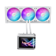 ASUS ROG Ryuo IV SLC 360 ARGB White Edition procesorius. Viskas viename skysčio aušintuvas, 12 cm.