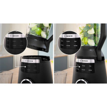 „Bosch Serie 6 MMB6652B“ trintuvas, 2 l, stalinis trintuvas, 1800 W, juodas