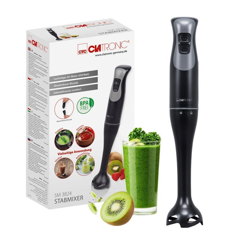 Clatronic SM 3824 Immersion blender 350 W Black