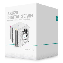„DeepCool AK620 Digital SE WH“ procesoriaus oro aušintuvas, 12 cm, baltas, 1 vnt.