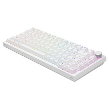 Savio ASTRAL WHITE JADE žaidimų klaviatūra, USB, QWERTY, JAV, tarptautinė