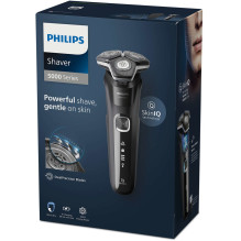 „Philips SHAVER Series 5000 S5898/35“ elektrinis skustuvas šlapiam ir sausam skutimui su 2 priedais