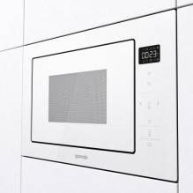 Gorenje BM251SG2WG balta mikrobangų krosnelė su griliu, įmontuojama, 25 l, 900 W