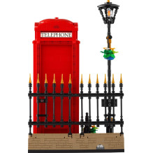 LEGO IDEAS 21347 Raudona Londono telefono būdelė LEGO IDEAS 21347 Raudona Londono telefono būdelė