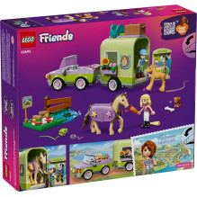 LEGO FRIENDS 42695 Arklio ir kumeliuko priekaba