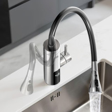 Teesa momentinis vandens šildytuvas su lanksčiu snapeliu TSA4107 metalinis