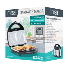 Teesa sandwich maker 3in1...