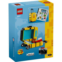 LEGO 40817 Yellow Travel Suitcase