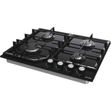 Gorenje GT641KB hob Black Built-in 60 cm Gas 4 zone(s)