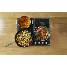 Gorenje GT641KB kaitlentė juoda, įmontuojama, 60 cm, dujinė, 4 zona(-os),