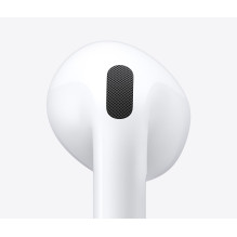 „Apple AirPods 4“ belaidės ausinės, į ausis, skirtos skambučiams / muzikai / sportui / kasdieniam „Bluetooth“ ryšiui, ba