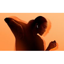 „Apple AirPods 4“ belaidės ausinės, į ausis, skirtos skambučiams / muzikai / sportui / kasdieniam „Bluetooth“ ryšiui, ba