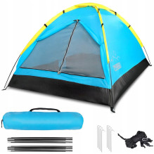 TOURIST TENT 2-PERSON ALPENAIR IGLO CAMPING WATERPROOF MOSQUITO NET