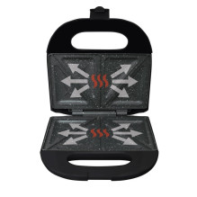 ELDOM Sandwich RUDDY, 750 W, granite slabs