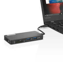 Lenovo GX90T77924 notebook dock / port replicator USB 3.2 Gen 1 (3.1 Gen 1) Type-C Grey