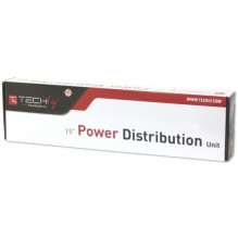 Techly Rack 19" Power Strip 8 Outlets Schuko Plug Techly Rack 19" Power Strip 8 Outlets Schuko Plug