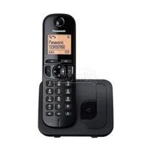 Panasonic Cordless KX-TGC210FXB Black, Built-in display, Speakerphone, Caller ID, Phonebook capacity 50 entries