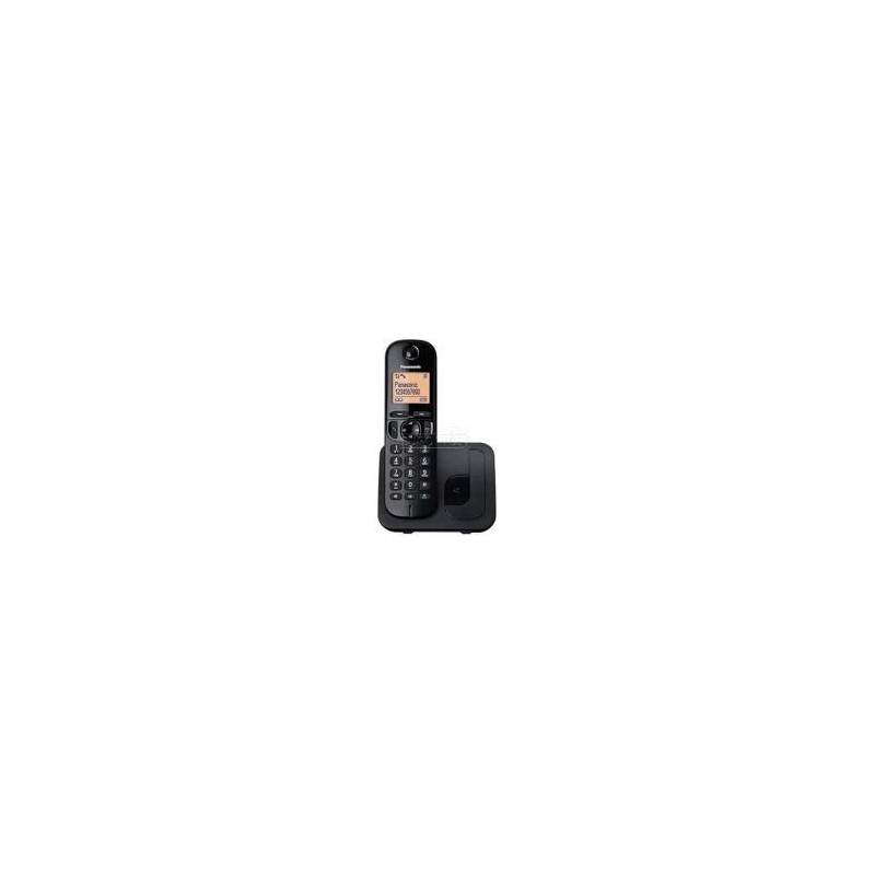 Panasonic Cordless KX-TGC210FXB Black, Built-in display, Speakerphone, Caller ID, Phonebook capacity 50 entries