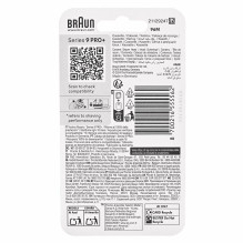 BRAUN Series 9 PRO+ Braun pakaitinė galvutė BRAUN Series 9 PRO+ Braun pakaitinė galvutė