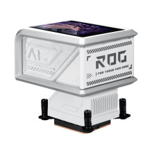 Asus ROG RYUO IV 360 ARGB Wht - universalus vandens aušinimas, 12 cm (baltas)
