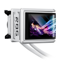 Asus ROG RYUO IV 360 ARGB Wht - universalus vandens aušinimas, 12 cm (baltas)