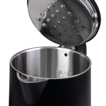 IDEAL virdulys 1,7 l, plieninis korpusas, galia 1500 W, juodas