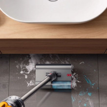 „Dyson V12 Submarine“ 3 viename lazdinis dulkių siurblys, akumuliatorinis, sausam ir šlapiam valymui, be maišelio, HEPA 