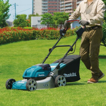 Makita DLM460Z vejapjovė su akumuliatoriumi, juoda, mėlyna