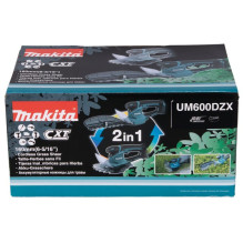 Makita UM600DZX akumuliatorinės žolės žirklės juodos, mėlynos 12 V