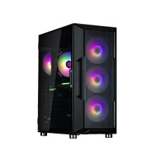 Zalman I3 NEO, ARGB ventiliatorius x4 juodas