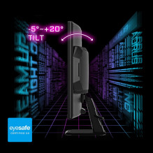 „Gigabyte GS27FC“ kompiuterio monitorius 68,6 cm (27 coliai), 1920 x 1080 pikselių, „Full HD“ LCD, juodas
