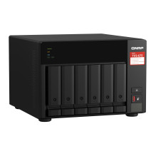 QNAP TVS-675 NAS bokštas ZhaoXin KaiXian KX-6000 KX-U6580 8 GB DDR4 0 TB QuTS herojus juodas
