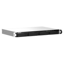 QNAP TS-464eU NAS Rack (1U) Intel® Celeron® N5095 8 GB DDR4 0 TB QNAP Turbo System aliuminis, juodas