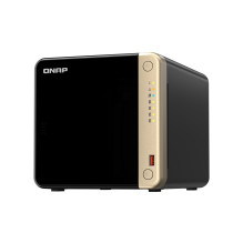 QNAP TS-464 NAS bokštas Intel® Celeron® N5095 8 GB DDR4 0 TB QNAP QTS juodas