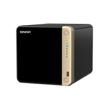 QNAP TS-464 NAS bokštas Intel® Celeron® N5095 8 GB DDR4 0 TB QNAP QTS juodas