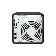 QNAP TS-464 NAS Tower Intel® Celeron® N5095 8 GB DDR4 0 TB QNAP QTS Black