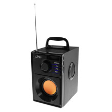 Media-Tech BOOMBOX BT 15 W nešiojama stereo kolonėlė, juoda Media-Tech BOOMBOX BT 15 W nešiojama stereo kolonėlė, juoda
