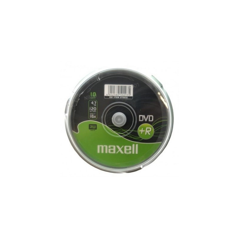 Maxell M160 blank DVD 4.7 GB DVD+R 10 pc(s)