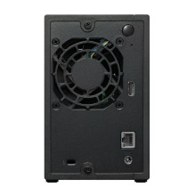 „Asustor AS1102TL“ NAS / duomenų saugojimo serveris „Mini Tower“ „Realtek RTD1619B“ 1 GB DDR4 0 TB ADM Juoda